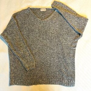 Dreamers Salt & Pepper Relaxed Fit Sweater